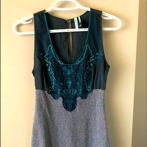 GUESS beaded mini dress